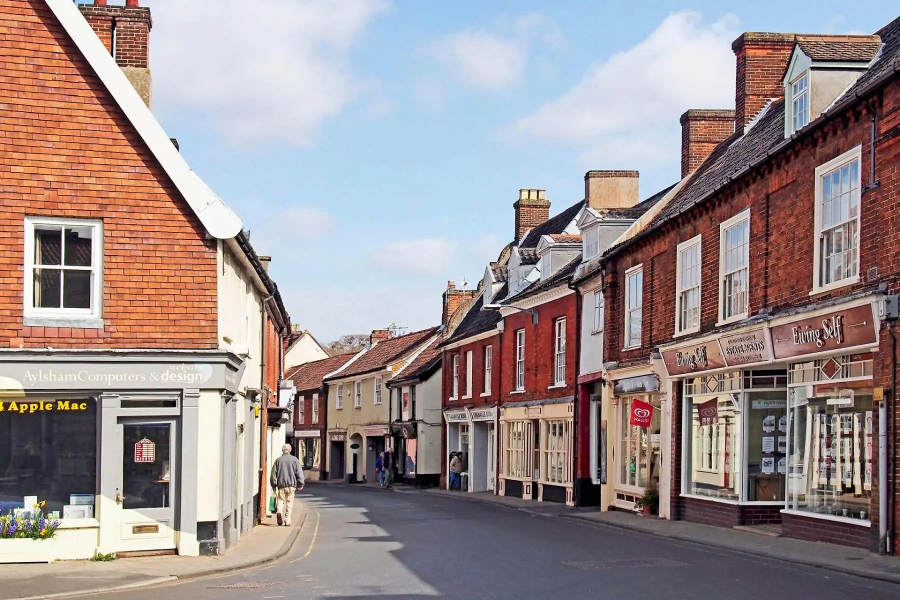 Aylsham market town, Norfolk