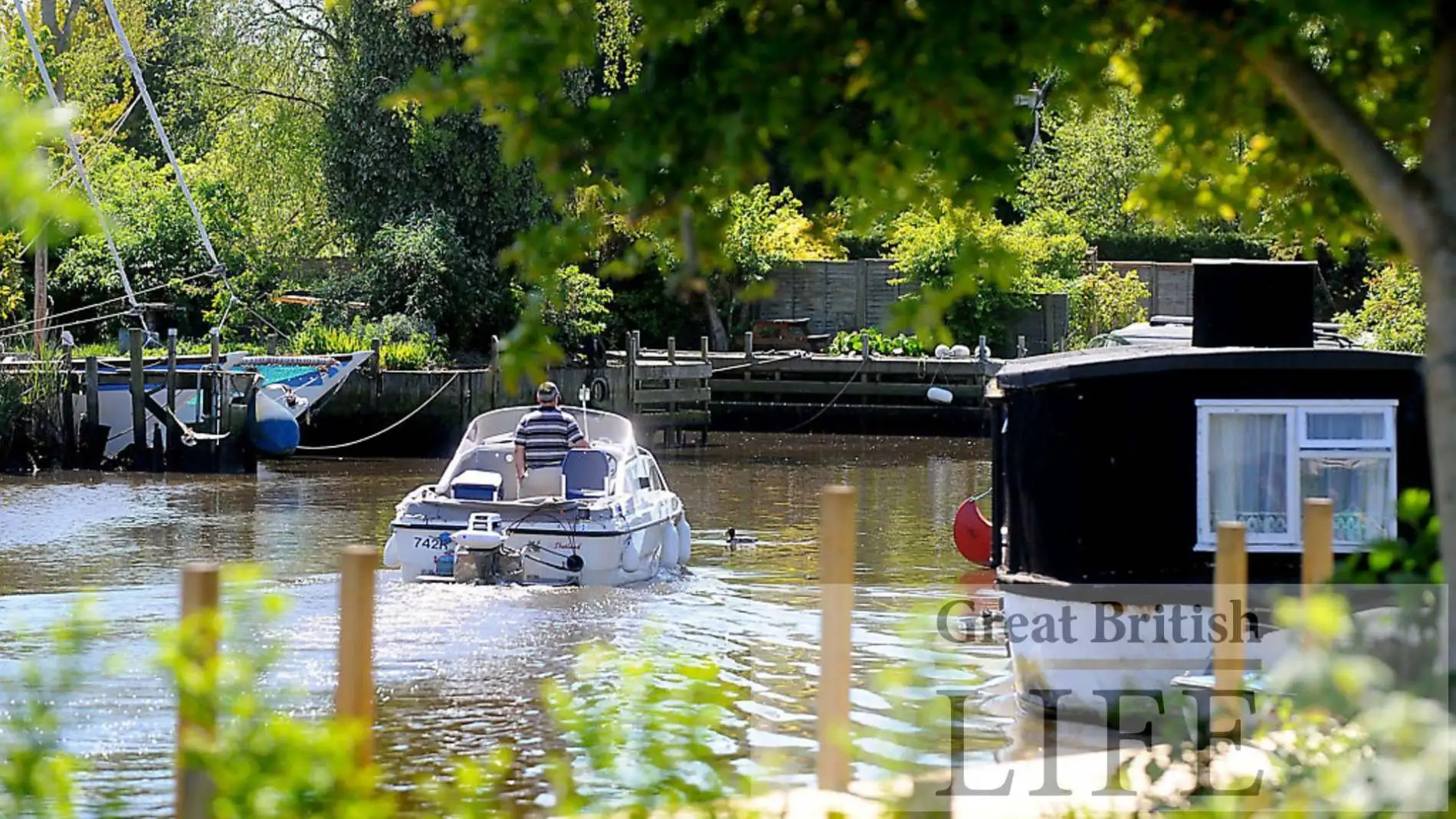 Brundall on the Norfolk Broads