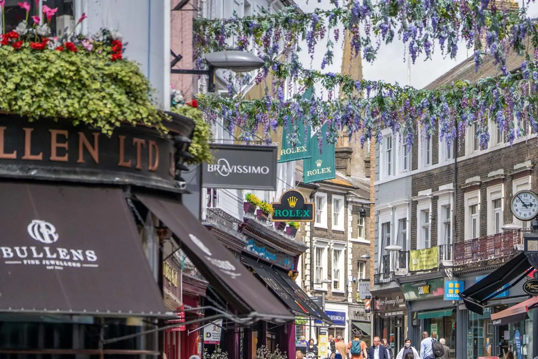 London Street in Norwich city centre